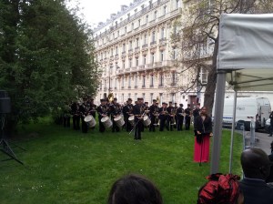 Esclavage 10 mai 2013 Place Catroux - Fanfare et Leila Bredant