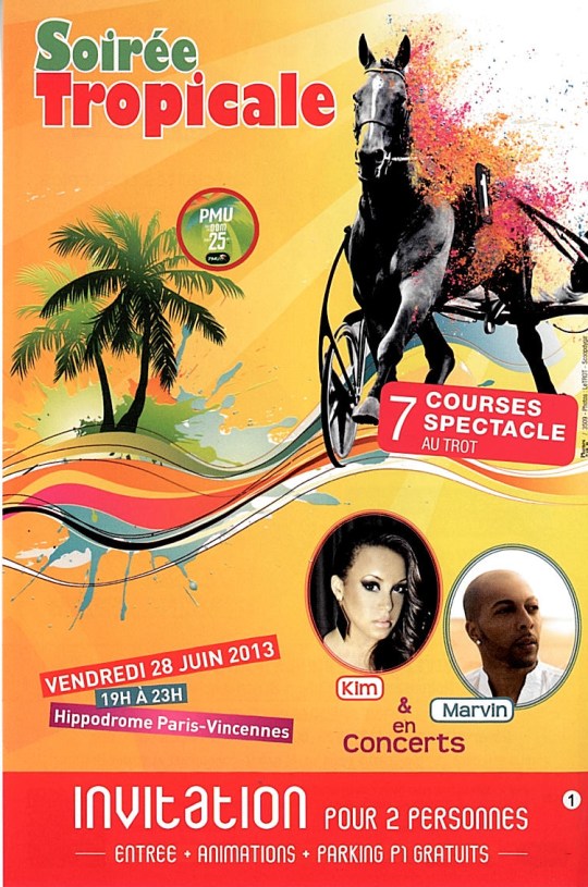 Soiree tropicale Hypodrome de Vincennes -1