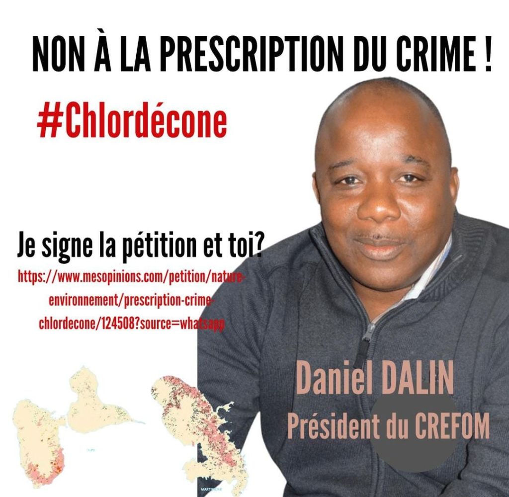 NON à la prescription  du CRIME&nbsp;CHLORDÉCONE!