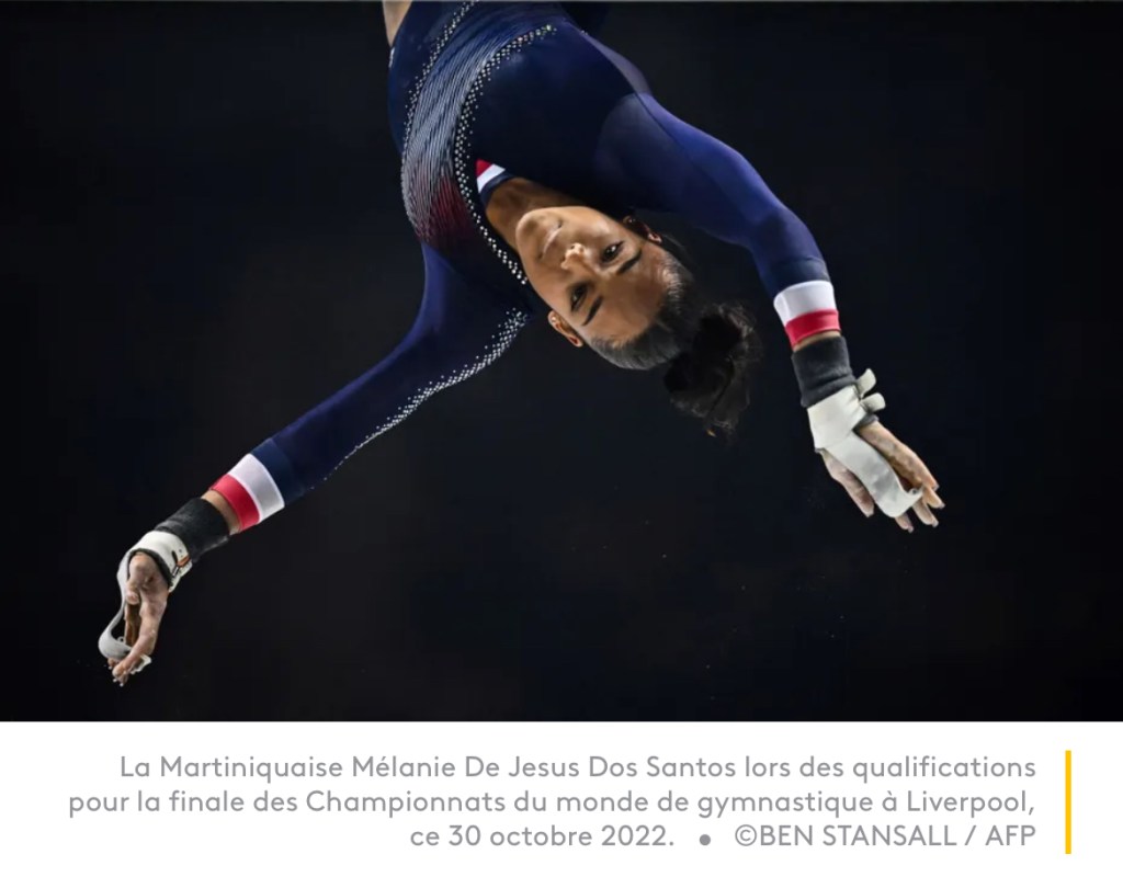 Mélanie De Jesus Dos Santos s’empare de l&rsquo;or aux barres&nbsp;asymétriques